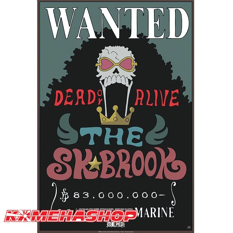 Affiche Wanted Brook - New World Prime 1 Affiche Wanted Brook - New World Prime