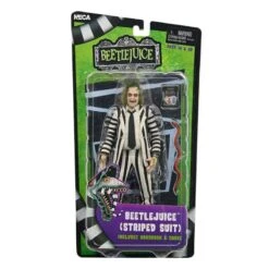 Beetlejuice 1988 - Figurine Beetlejuice Black And White Striped Suit -KamehaShop Soldes beetlejuice 1988 figurine beetlejuice black and white striped suit 2