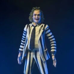 Beetlejuice 1988 - Figurine Beetlejuice Black And White Striped Suit