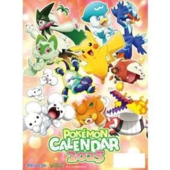 Calendrier Pokémon 2025 Japonais