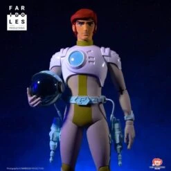 Capitaine Flam - Statue Curtis Newton - Fariboles Productions