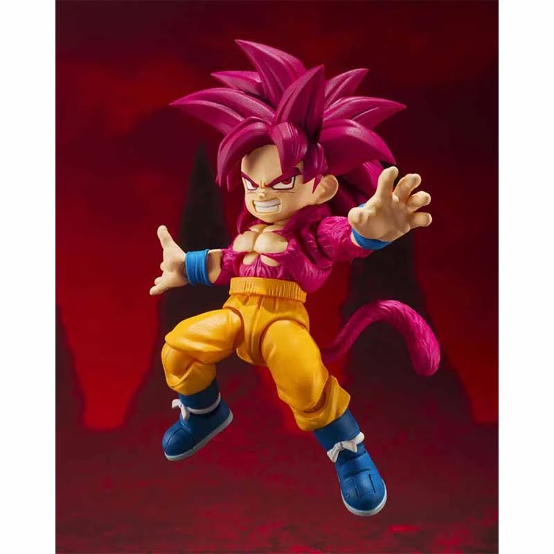 Dragon Ball Daima - Figurine Mini Son Goku SSJ4 - SHF 3 Dragon Ball Daima - Figurine Mini Son Goku SSJ4 - SHF – Image 3