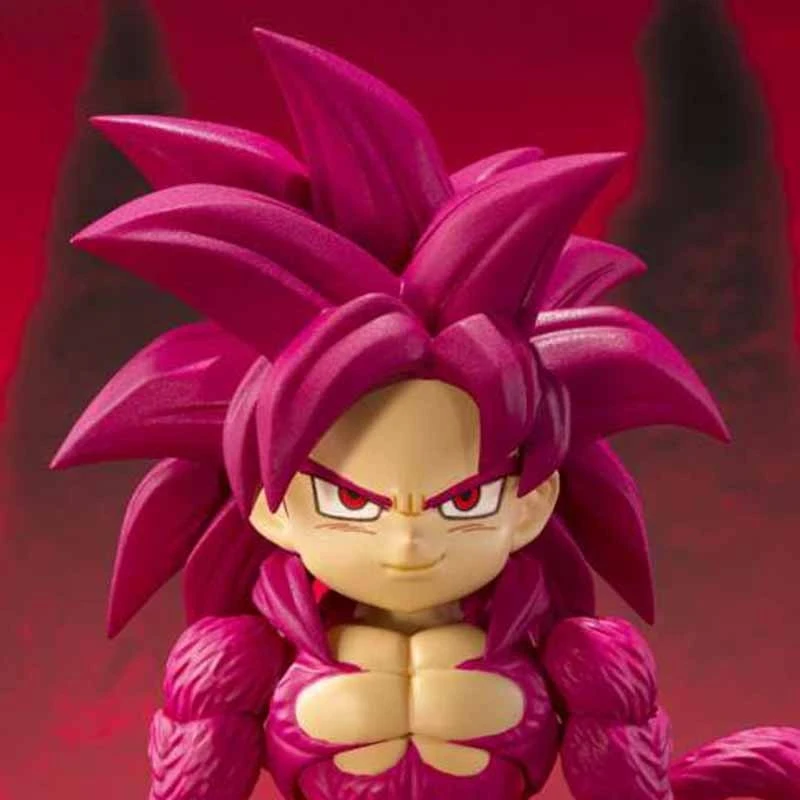 Dragon Ball Daima - Figurine Mini Son Goku SSJ4 - SHF 1 Dragon Ball Daima - Figurine Mini Son Goku SSJ4 - SHF