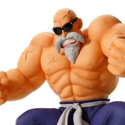 Dragon Ball - Figurine Master Roshi - Son Goku Training Section