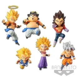 Dragon Ball Super - 6 Figurines WCF Saiyans Bravery Vol 2