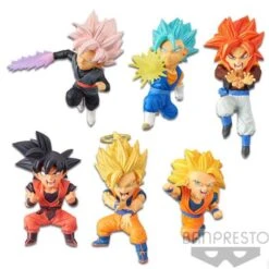 Dragon Ball Super - 6 Figurines WCF Saiyans Bravery Vol 1