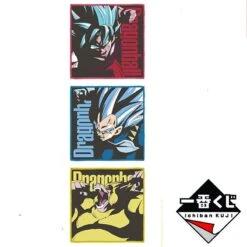 Dragon Ball Super - Lot 3 Serviettes à Main