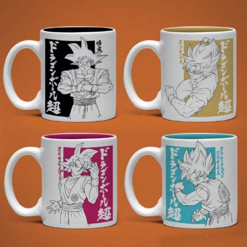 Dragon Ball Super - Set 4 Mini Mugs Goku 1 Dragon Ball Super - Set 4 Mini Mugs Goku