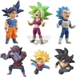 Dragon Ball Super - Set 6 Figurines WCF Battle