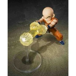 Dragon Ball Z - Figurine Krillin Son Goku's Old Friend SH Figuarts -KamehaShop Soldes dragon ball z figurine krillin son goku s old friend sh figuarts 2