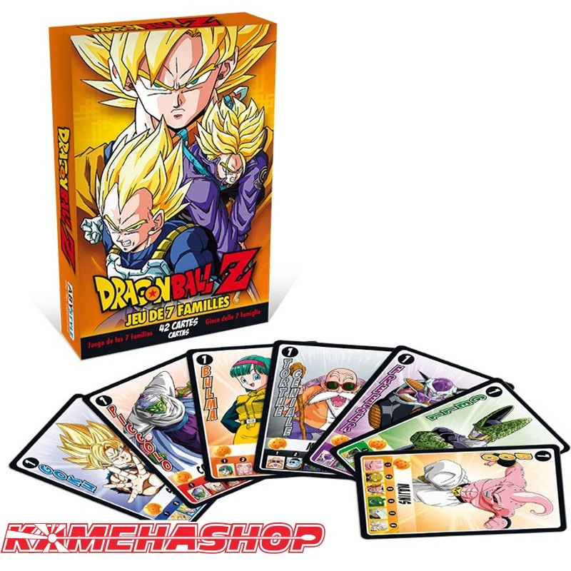 Dragon Ball Z - Jeu De 7 Familles DBZ 1 Dragon Ball Z - Jeu De 7 Familles DBZ