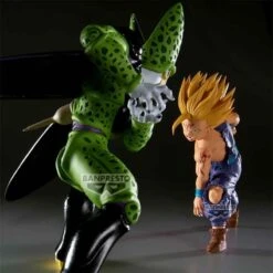 Dragon Ball Z - Set 2 Figurines Gohan Et Cell - Match Makers