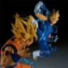 Dragon Ball Z - Set 2 Figurines Goku Vs Majin Vegeta Match Makers