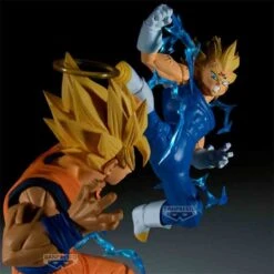 Dragon Ball Z - Set 2 Figurines Goku Vs Majin Vegeta Match Makers