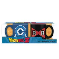 Set 2 Mini Mugs Capsule Corp & Ruban Rouge