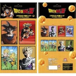 Dragon Ball Z - Set 4 De Magnets Lenticulaire