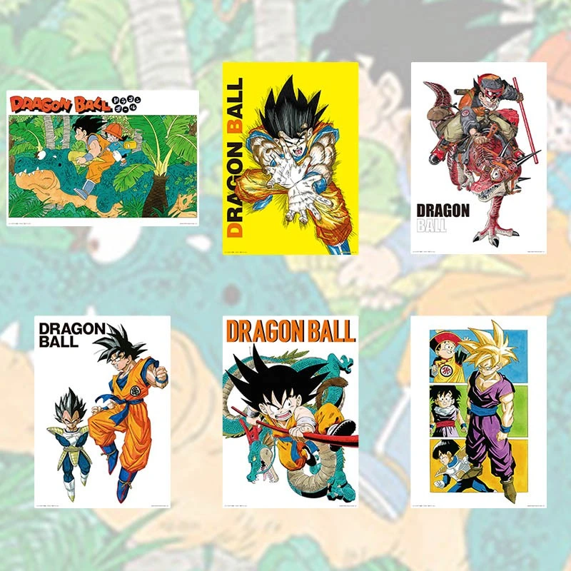 Dragon Ball Z - Set 6 Illustrations - Super Battle 1 Dragon Ball Z - Set 6 Illustrations - Super Battle
