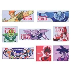 Dragon Ball Z - Set 8 Serviettes The Ginyu Force