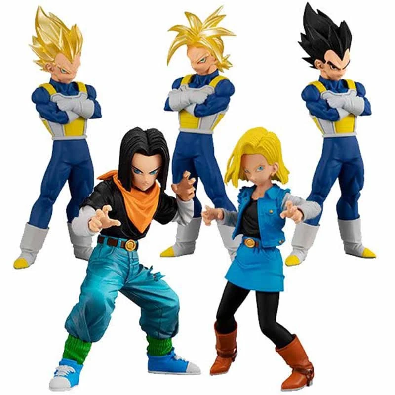 Dragon Ball Z - Set De 5 Gashapon HG 08 1 Dragon Ball Z - Set De 5 Gashapon HG 08