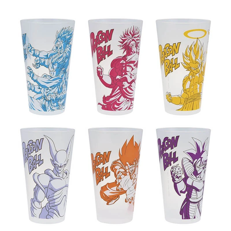 Dragon Ball Z - Set De 6 Gobelets - History Of The Film 1 Dragon Ball Z - Set De 6 Gobelets - History Of The Film