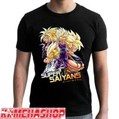 Dragon Ball Z - T-shirt Super Saiyans