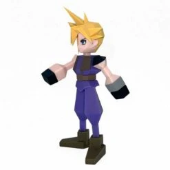 Final Fantasy VII - Figurine Cloud Strife Polygon Ver -KamehaShop Soldes final fantasy vii figurine cloud strife polygon ver 3