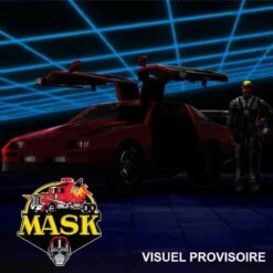 M.A.S.K - Véhicule Thunderhawk & Matt Traker