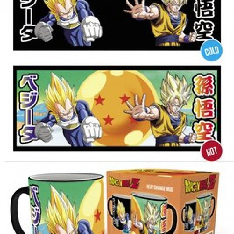 Mug Thermo-réactif Vegeta Vs Goku 2 Mug Thermo-réactif Vegeta Vs Goku – Image 2