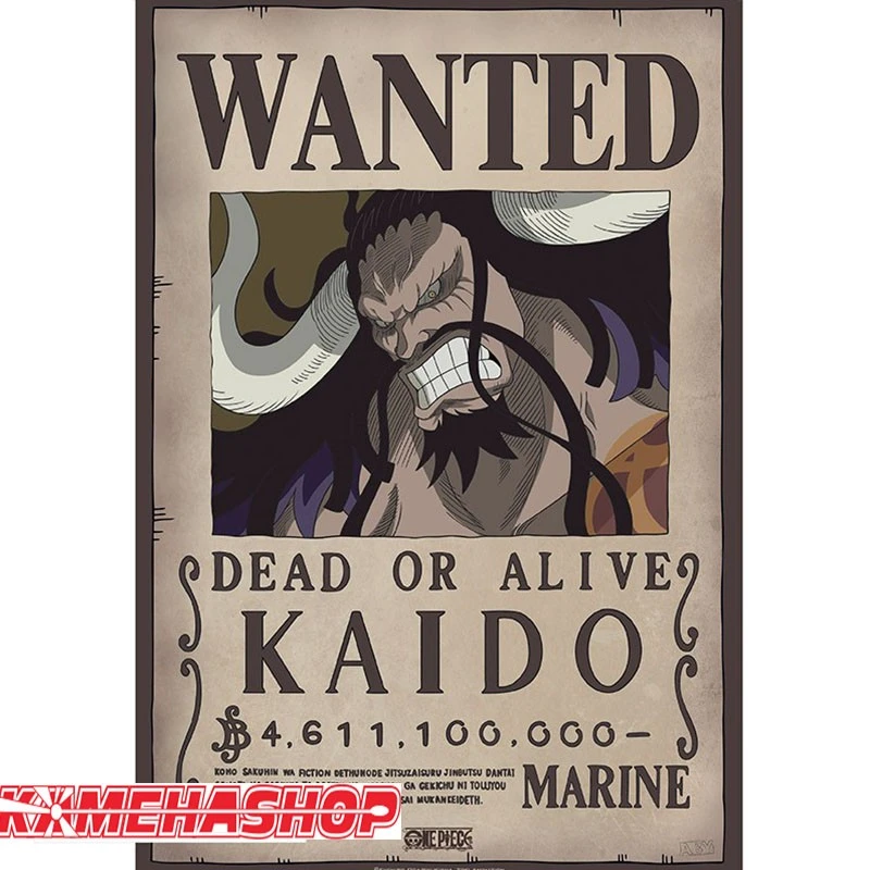 One Piece - Affiche Wanted Kaido 1 One Piece - Affiche Wanted Kaido