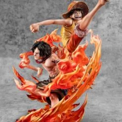 One Piece - Figurine Luffy & Ace - P.O.P Limited Ver