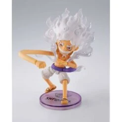 One Piece - Figurine Luffy Gear 5 - World Collectable Figure X S.h.figuarts -KamehaShop Soldes one piece figurine luffy gear 5 world collectable figure x shfiguarts 2