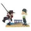 One Piece - Figurine Mihawk Et Zoro - Log Stories