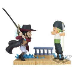 One Piece - Figurine Mihawk Et Zoro - Log Stories