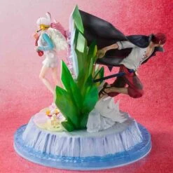 One Piece - Figurine Shanks Et Uta - Film Red Figuarts Zero -KamehaShop Soldes one piece figurine shanks et uta film red figuarts zero 2