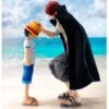 One Piece - Figurine Shanks & Luffy Childhood SHF