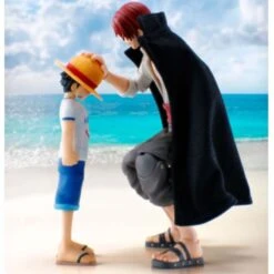 One Piece - Figurine Shanks & Luffy Childhood SHF
