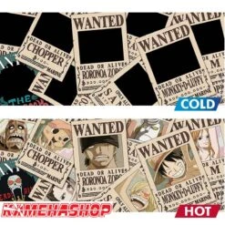 One Piece - Mug Thermo-réactif Wanted -KamehaShop Soldes one piece mug thermo reactif wanted 2