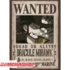 One Piece - Poster Wanted Mihawk