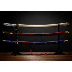 One Piece - Set 3 Epées Roronoa Zoro Proplica Bandai