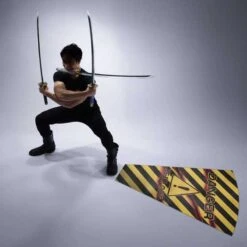 One Piece - Set 3 Epées Roronoa Zoro Proplica Bandai -KamehaShop Soldes one piece set 3 epees roronoa zoro proplica bandai 3