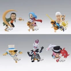One Piece - Set De 6 Figurines WCF - The Great Pirates
