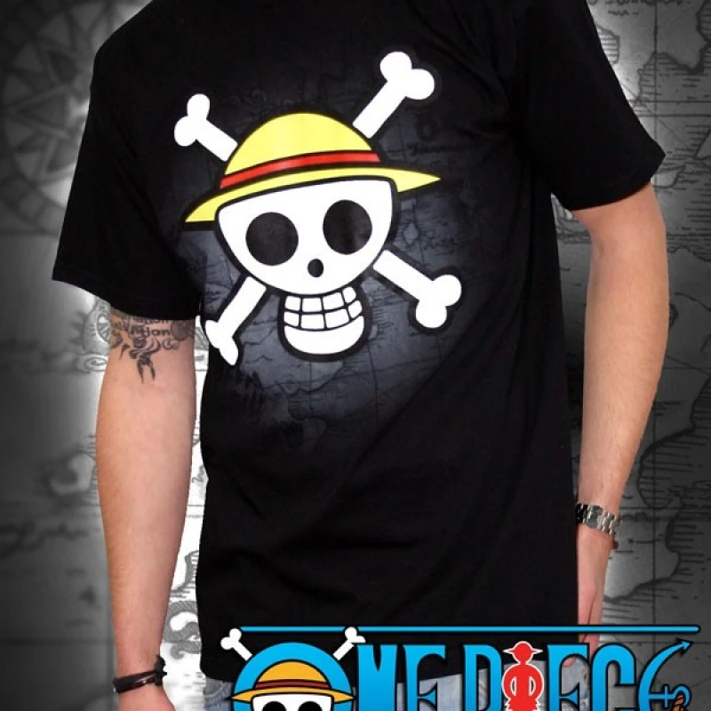 One Piece - Tee-shirt étendard De Luffy 1 One Piece - Tee-shirt étendard De Luffy