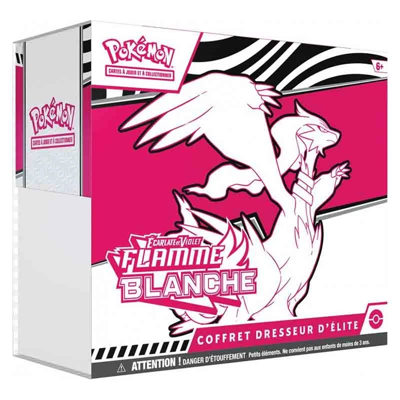 Pokémon - ETB Coffret Dresseur D'Elite - EV10.5 Ecarlate Et Violet - Flamme Blanche 1 Pokémon - ETB Coffret Dresseur D'Elite - EV10.5 Ecarlate Et Violet - Flamme Blanche