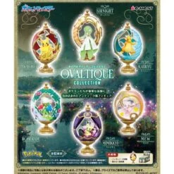 Pokemon - Set 6 Figurines Ovaltique Collection