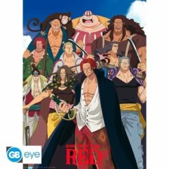 Poster One Piece - Equipage Shanks Le Roux