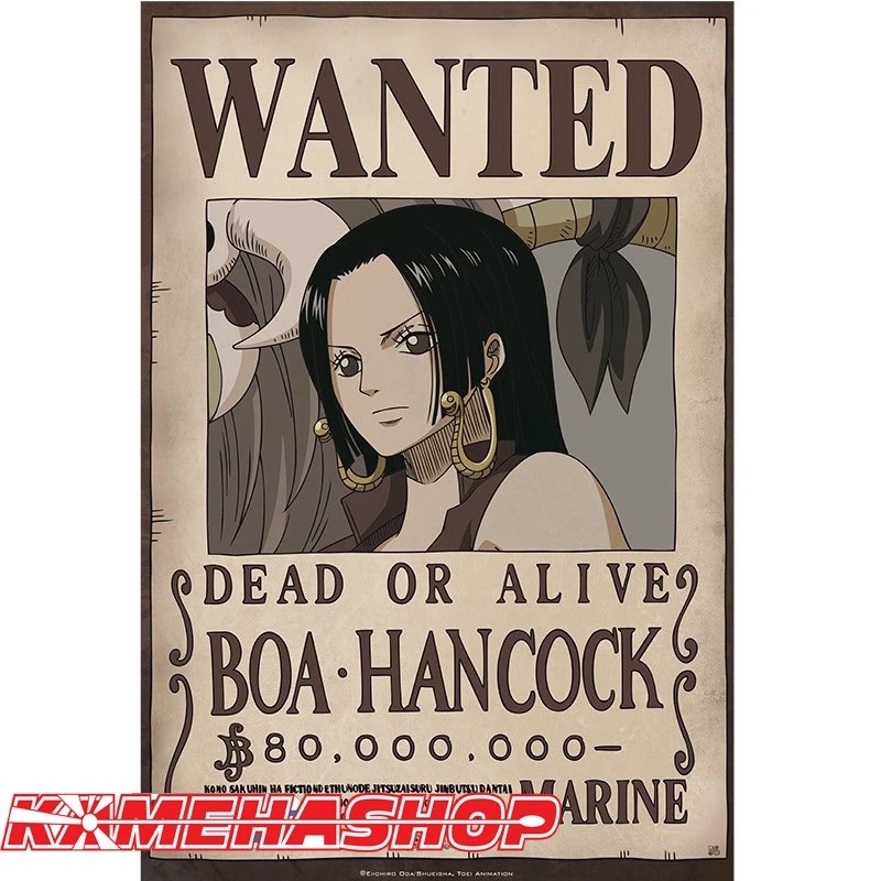 Poster Wanted Boa Hancock 1 Poster Wanted Boa Hancock