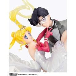 Sailor Moon - Figurines Usagi ＆ Tuxedo Mask Moonlight Glow FZ -KamehaShop Soldes sailor moon figurines usagi tuxedo mask moonlight glow fz 4