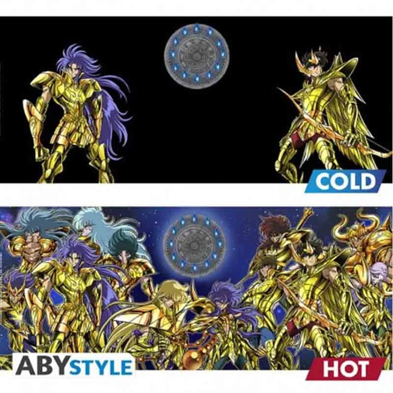 Saint Seiya - Mug Thermo-Récatif Chevaliers D'Or 2 Saint Seiya - Mug Thermo-Récatif Chevaliers D'Or – Image 2