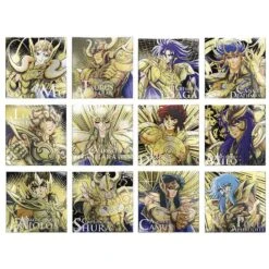 Saint Seiya - Set 12 Planches Illustrées Métalliques - Ichiban Kuji