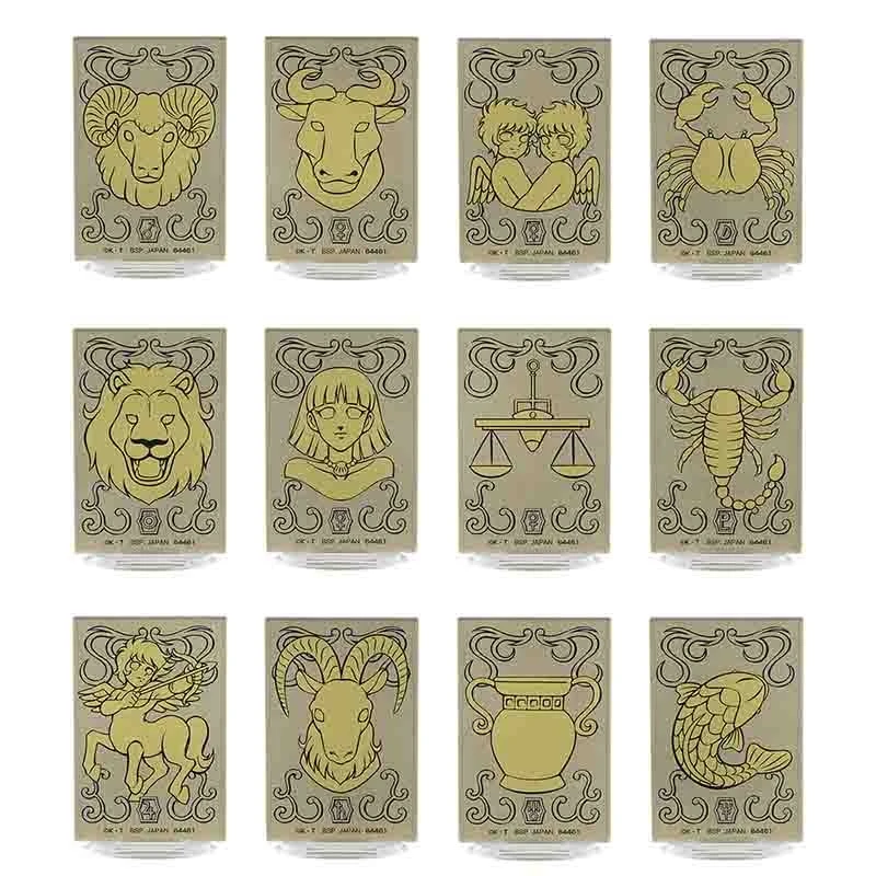 Saint Seiya - Set 12 Stand Acryliques - Ichiban Kuji 1 Saint Seiya - Set 12 Stand Acryliques - Ichiban Kuji